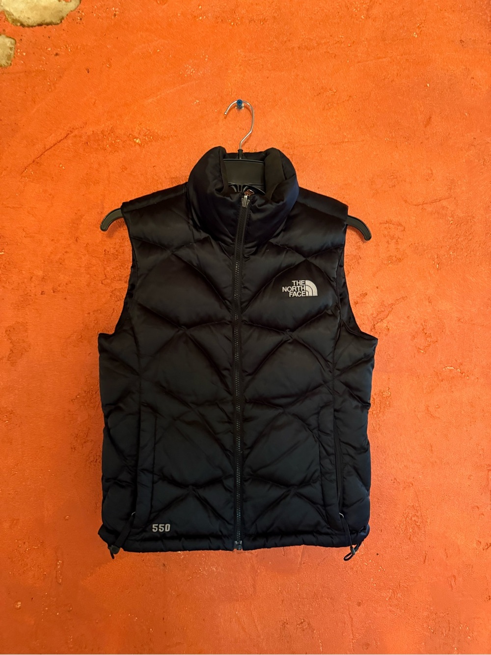 The North Face Black 550 Down Puffer Quilted Vest Women's XS